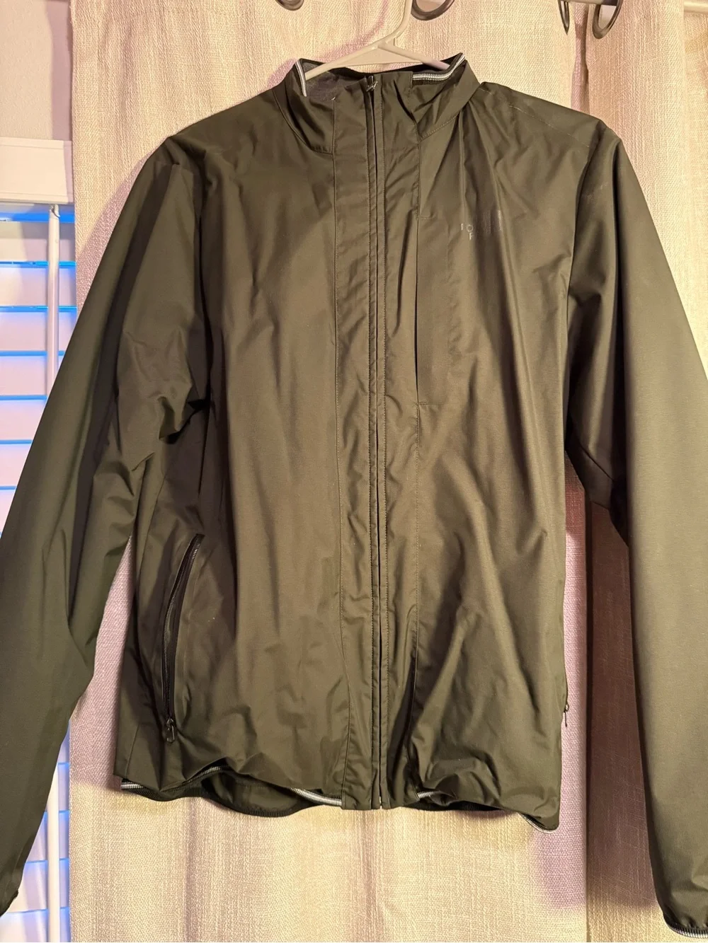 The North Face Men's Dark Olive Lightweight Rain Jacket